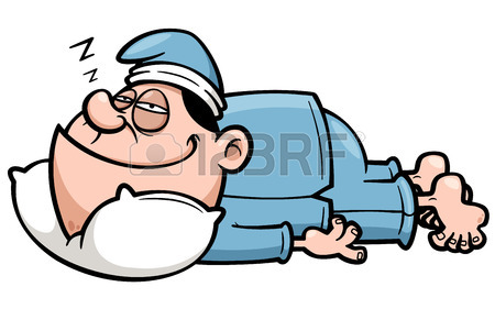 450x281 Vector Illustration Of Man Sleeping Royalty Free Cliparts, Vectors