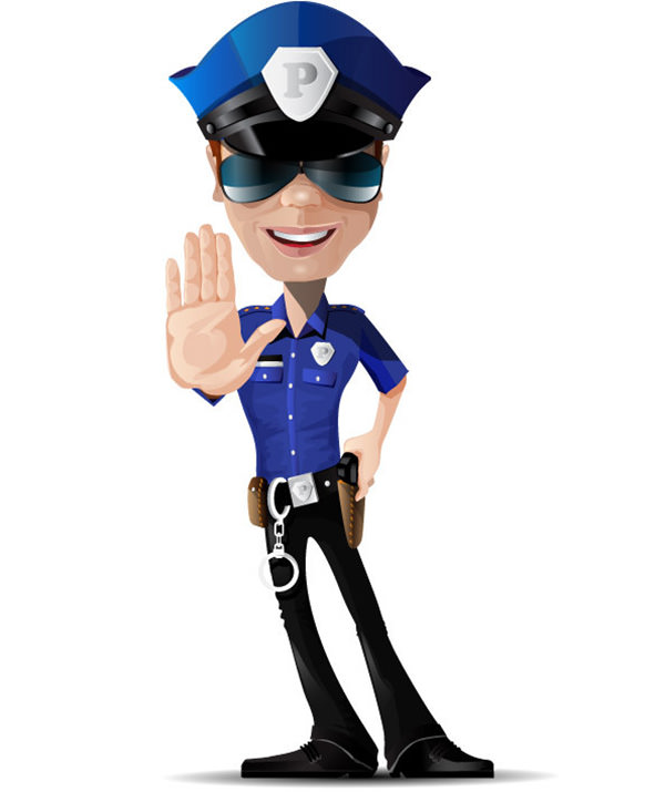 600x715 Police Officer Free Vector Police Cartoon Clipart 2 Wikiclipart