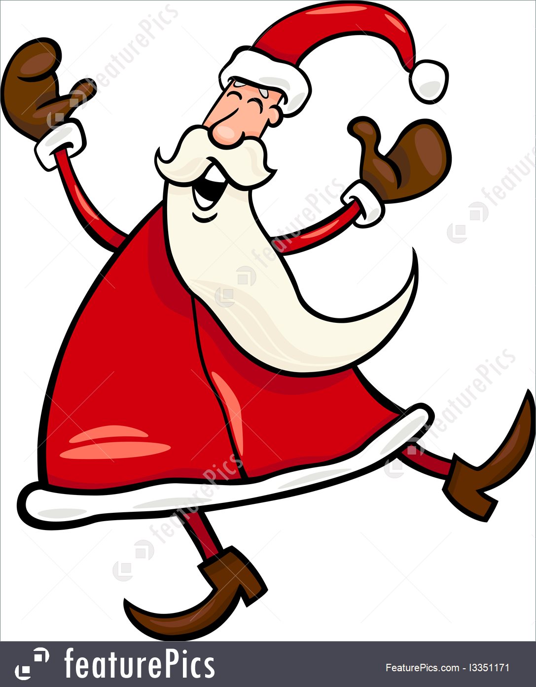 1087x1392 Illustration Of Santa Claus Cartoon