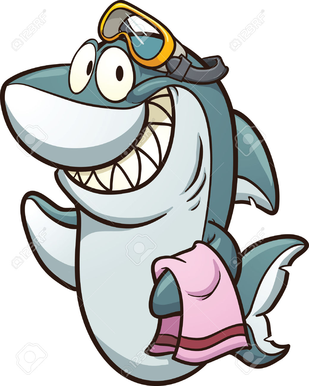 1040x1300 Shark Clipart Cartoon Shark