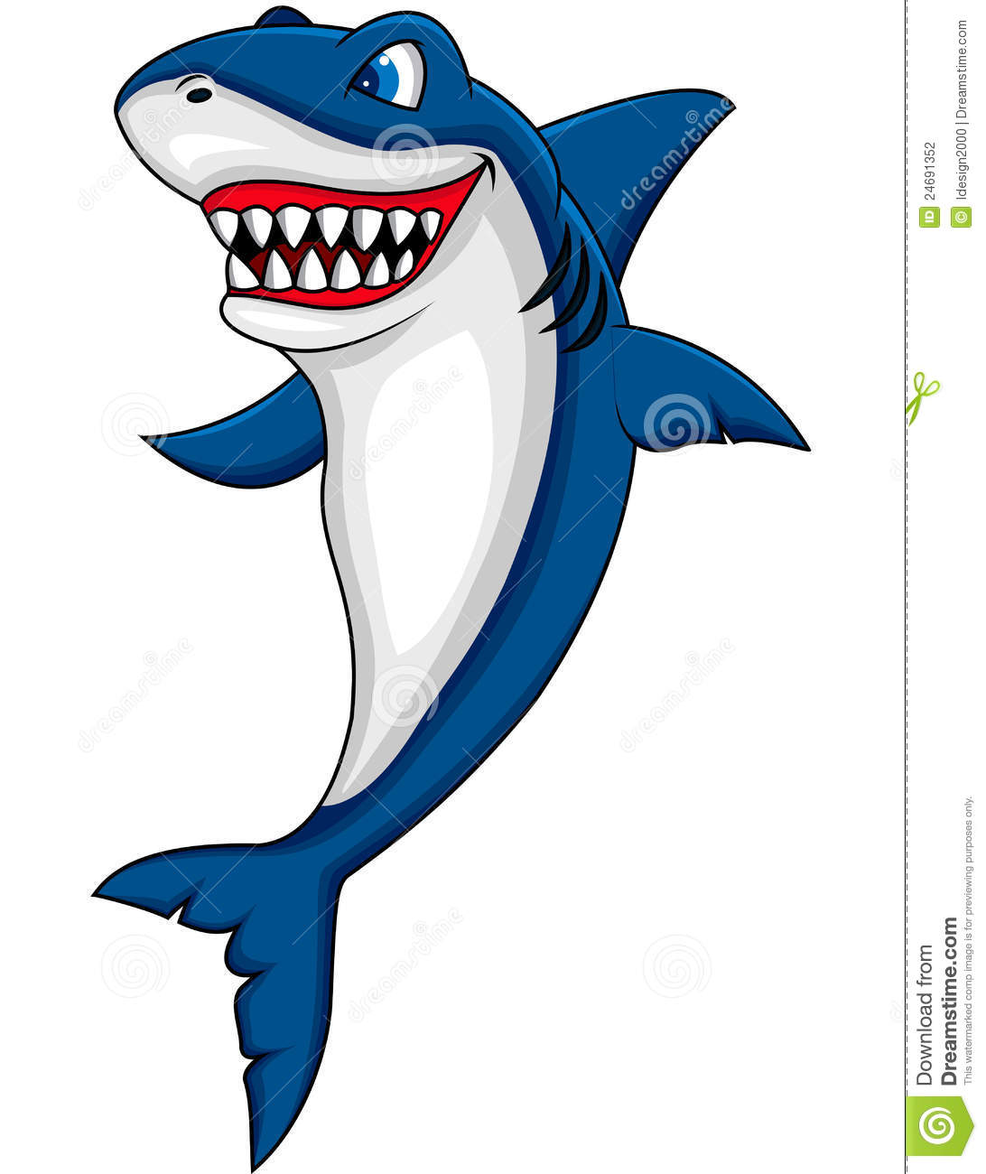 1092x1300 Cartoon Shark Clipart