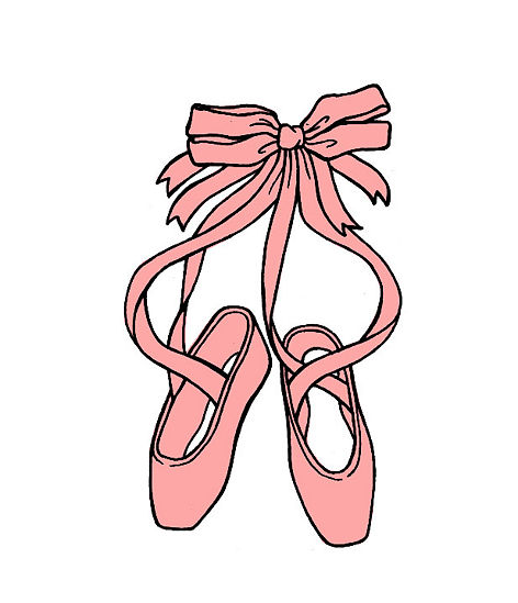 472x549 Pointe Shoes Cartoon