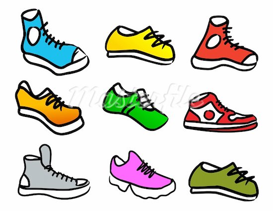 550x424 Shoe Clipart Cartoon