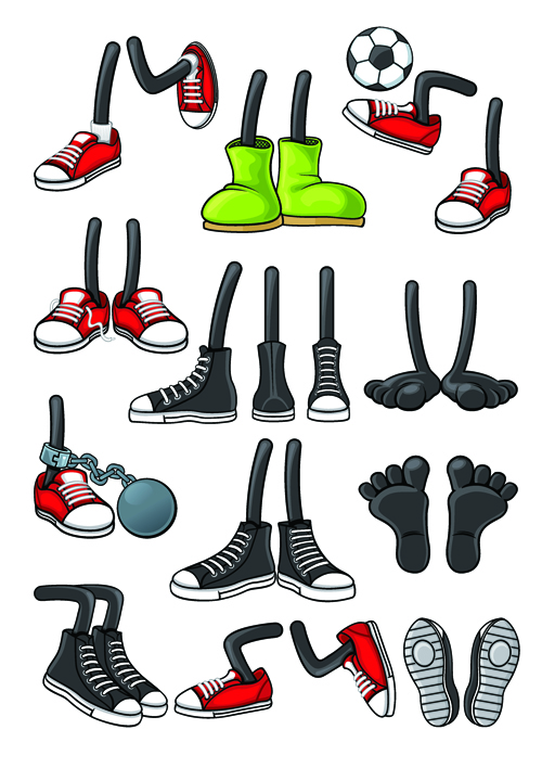 500x708 Shoes Cartoon