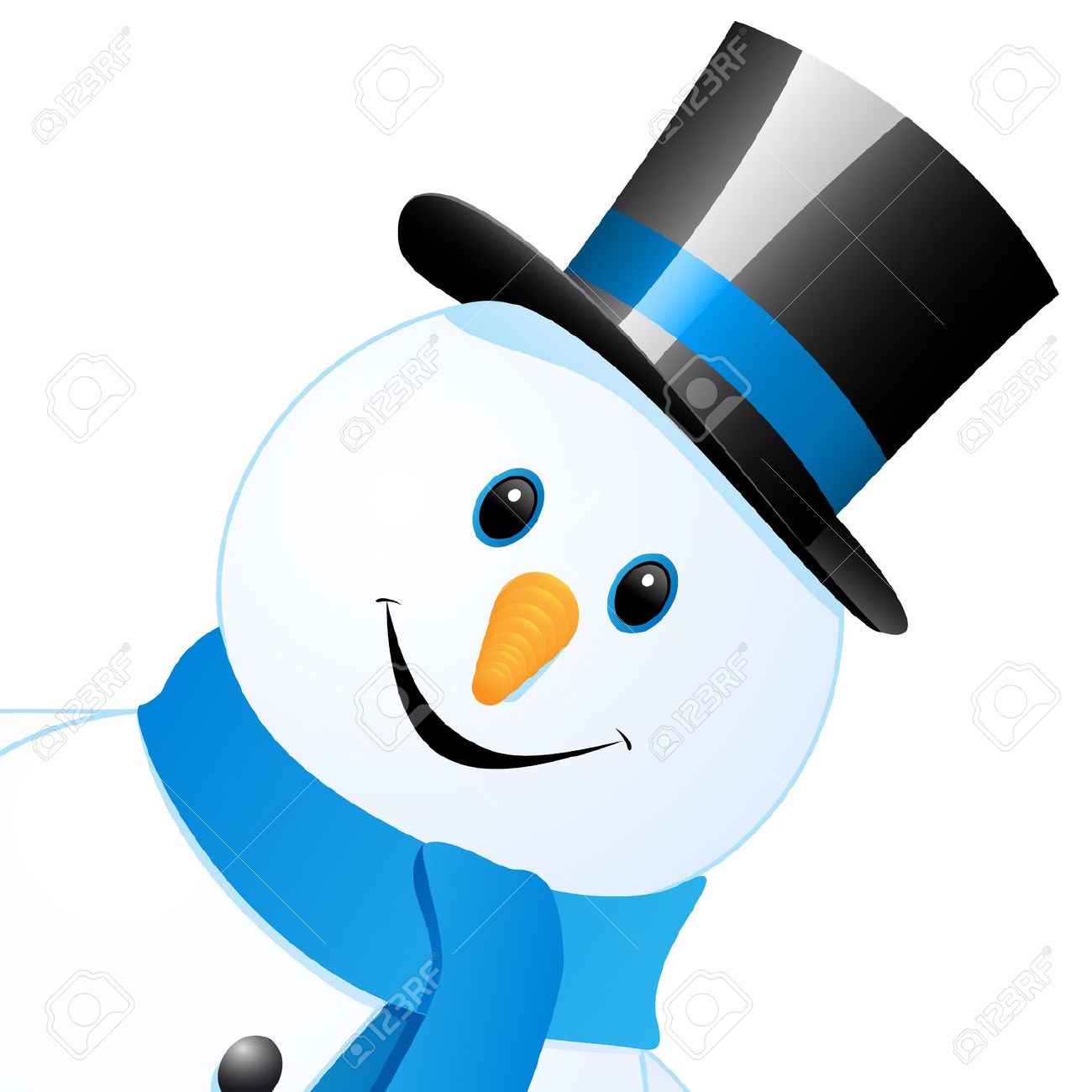 1300x1300 Snowman Clipart Man