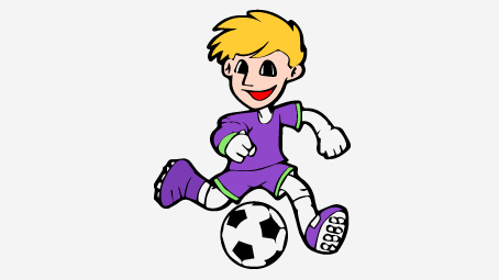 454x255 Soccer Ball Coloring Pages