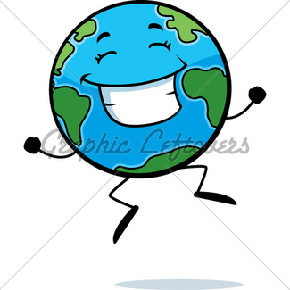 325x325 Earth Smiling Gl Stock Images