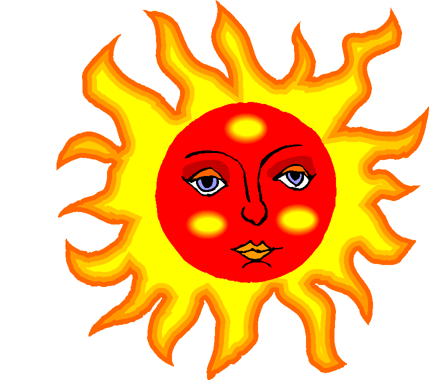 858x760 Cartoon Sun Clipart