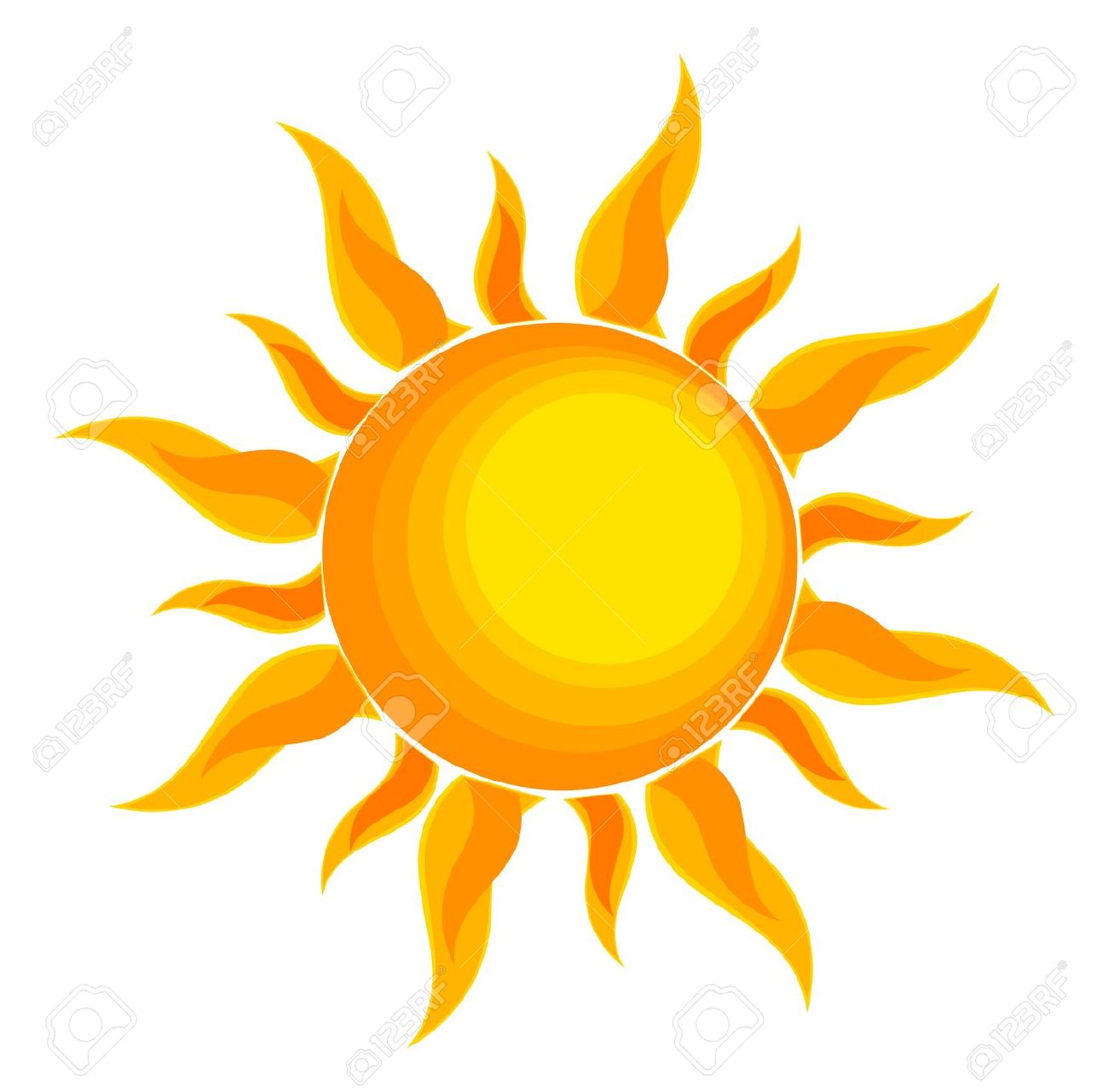 1300x1281 Sun Over White Royalty Free Cliparts, Vectors, And Stock