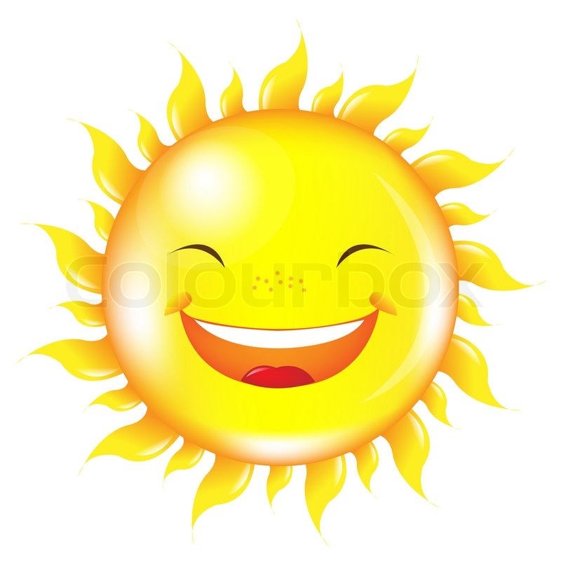 800x800 Cartoon Sun Stock Photo Colourbox