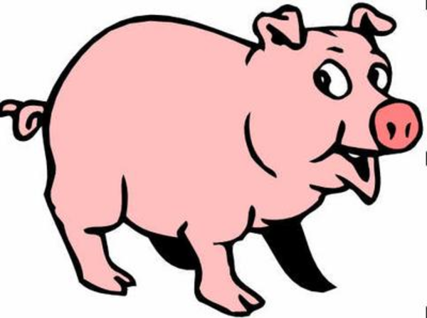 600x447 Pork Clipart Cartoon