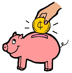 250x253 Clipart Piggy Bank