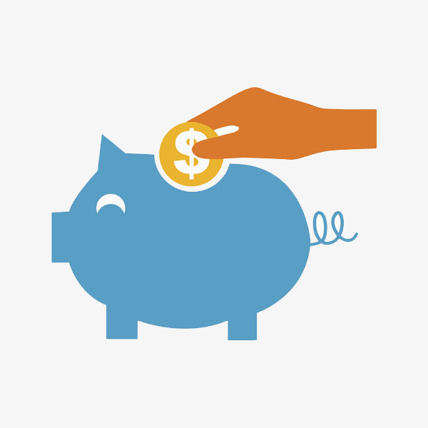 600x600 Piggy Bank, Pig, Cartoon Hand Drawing Png Image For Free Download