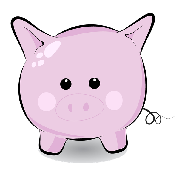 600x600 Pig Clipart
