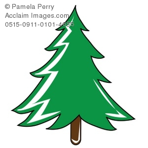 300x300 Pine Tree Clipart Cartoon