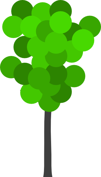 342x601 Cartoon Clipart Tree