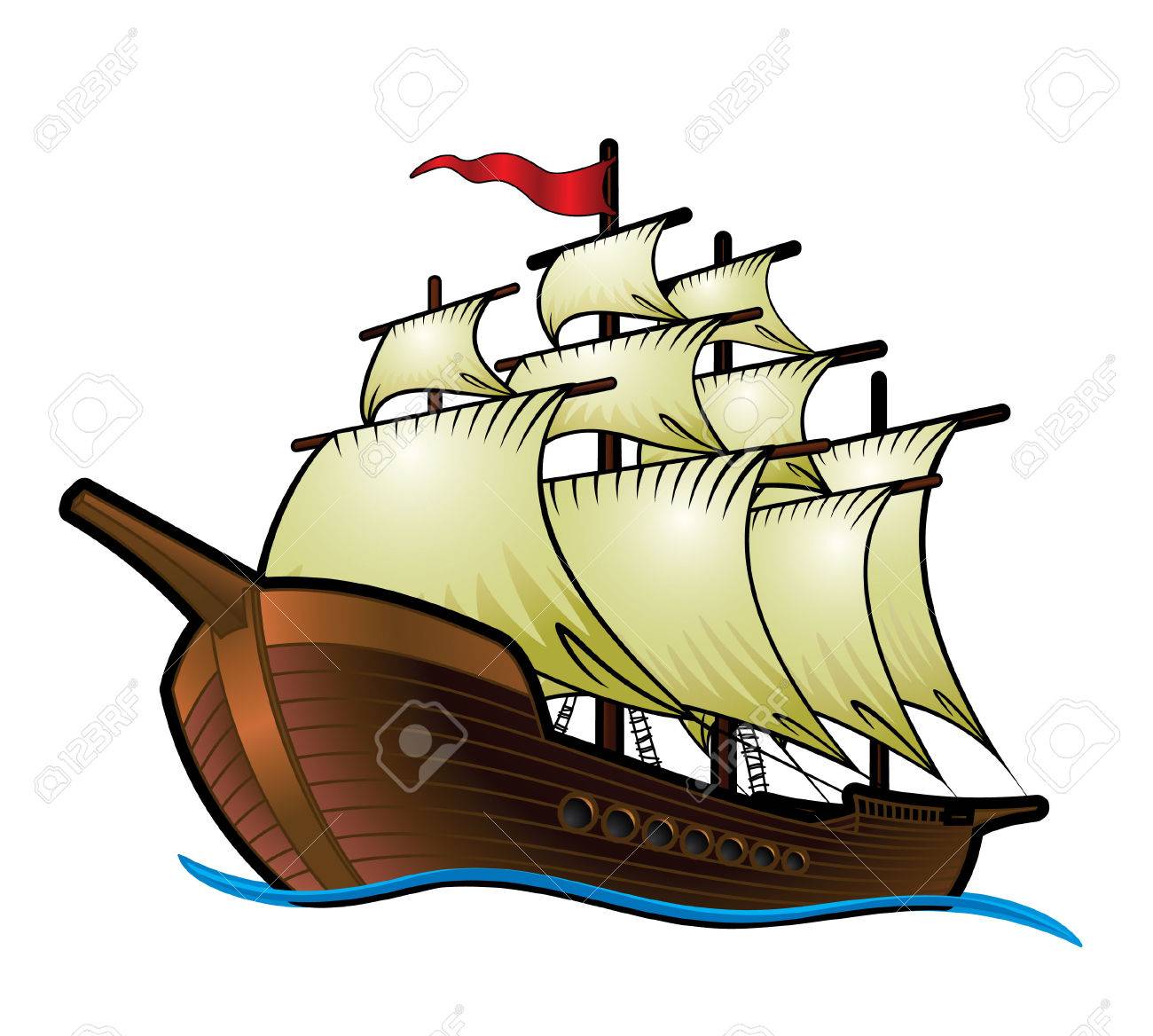 Cartoon Pirate Ship Pictures | Free download on ClipArtMag