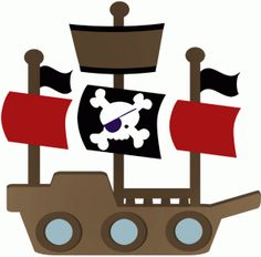 236x232 Pirate Ship Clipart