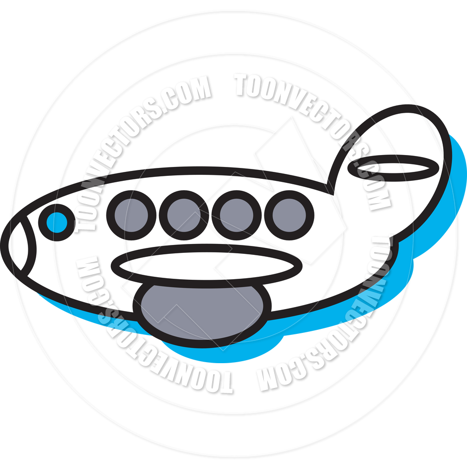 940x940 Cartoon Jet Plane Vector Illustration By Clip Art Guy Toon