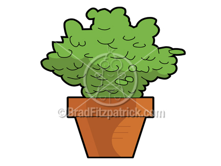 432x324 Cartoon Plant Clipart