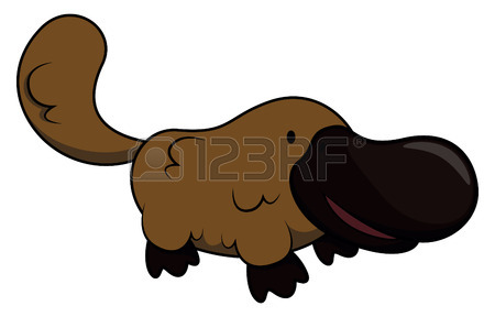450x288 Fun Zoo Illustration Of Cute Cartoon Platypus And Australia