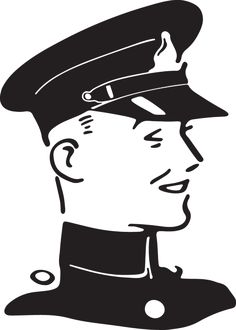 Cartoon Police Hat Clipart