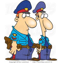 236x243 Policeficer Wallpaper 198968 Free Rf Clip Art Illustration