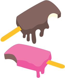 251x300 Popsicle Clipart Melted