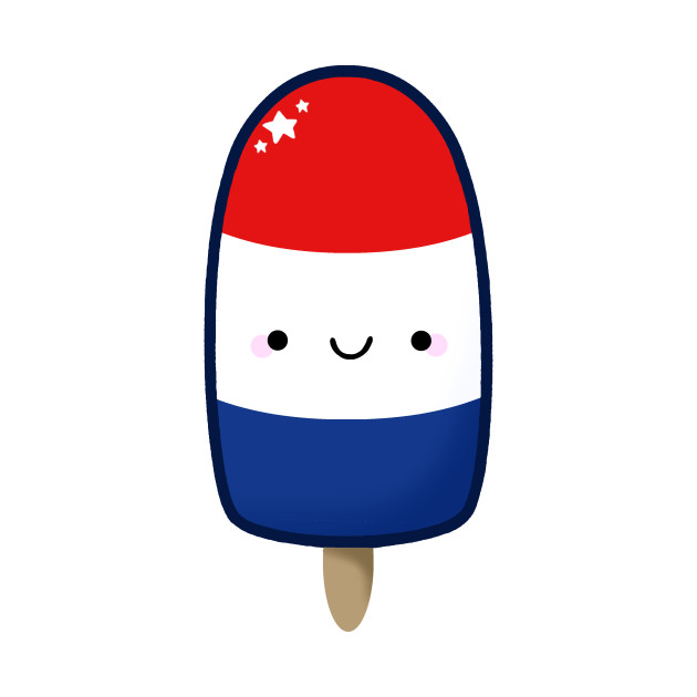 630x630 Red, White Amp Blue Popsicle