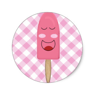 324x324 Cartoon Popsicle Stickers Zazzle