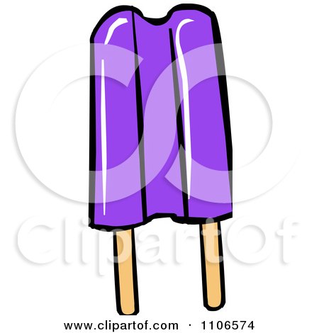 450x470 Clipart Grape Popsicle