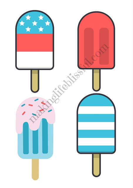 453x640 Patriotic Printable Popsicles Making Life Blissful