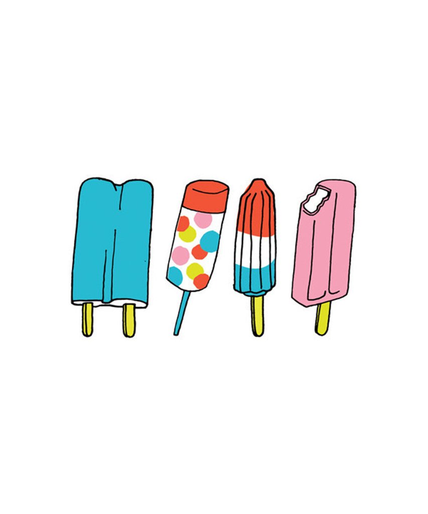 853x1024 Temporary Tattoos Popsicles