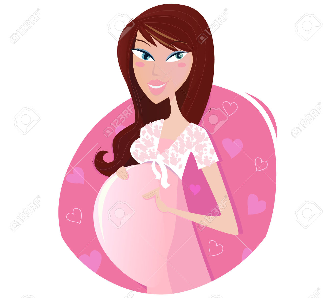 1300x1167 Mommy Clipart Pregnant Mom