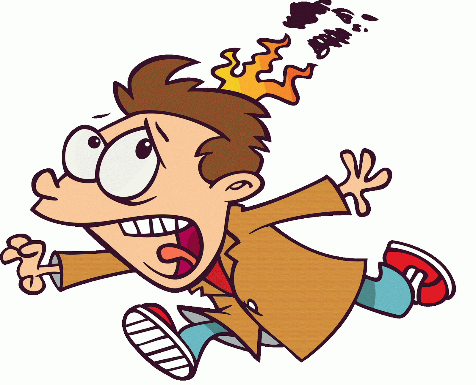 1600x1296 Hair On Fire Clipart