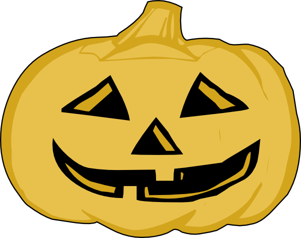 600x476 Pumpkin Lantern Clip Art Free Vector 4vector