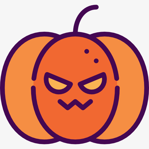 512x512 Cartoon Pumpkins, Pumpkin, Vegetables, Halloween Png Image