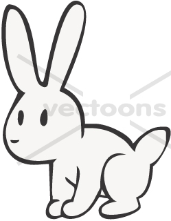 249x320 Baby Rabbit Cartoon
