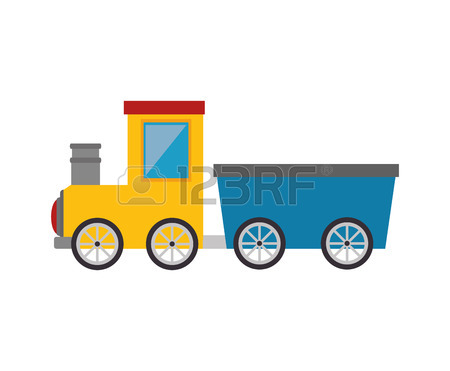 450x371 Cargo Train Rail Transport Vehicle Silhouette Vector Illustration