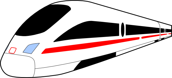 600x272 Train Clip Art Free