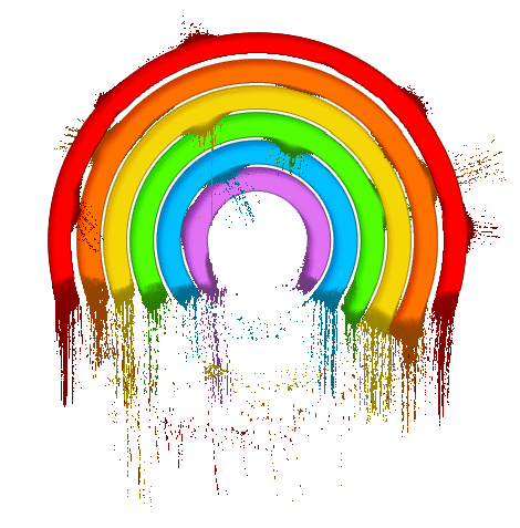 470x477 Rainbow Cartoon
