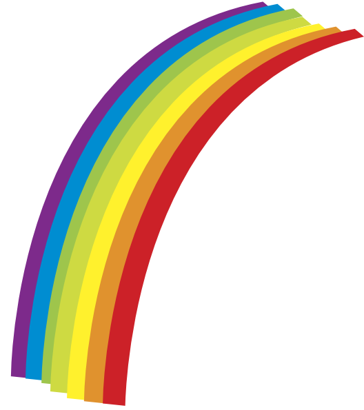 528x595 Rainbow Clip Art