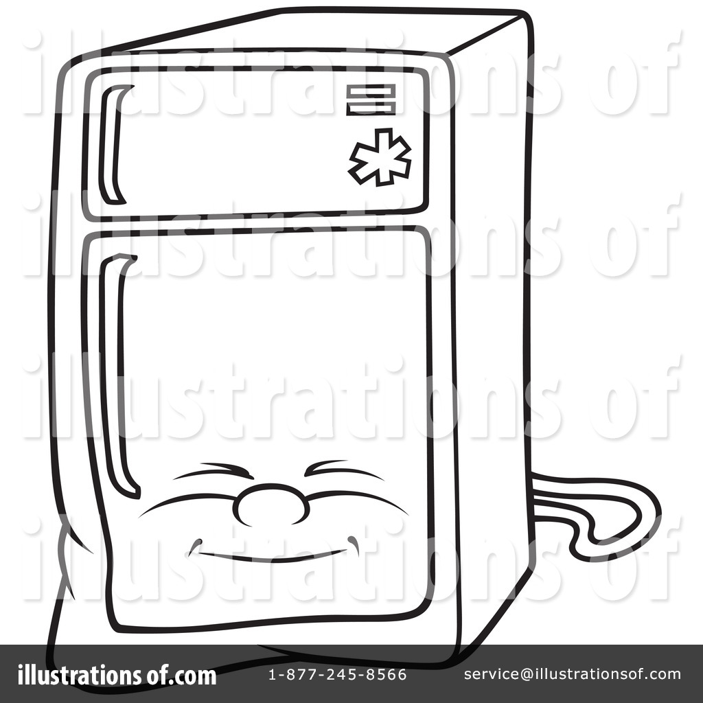 1024x1024 Refrigerator Clipart