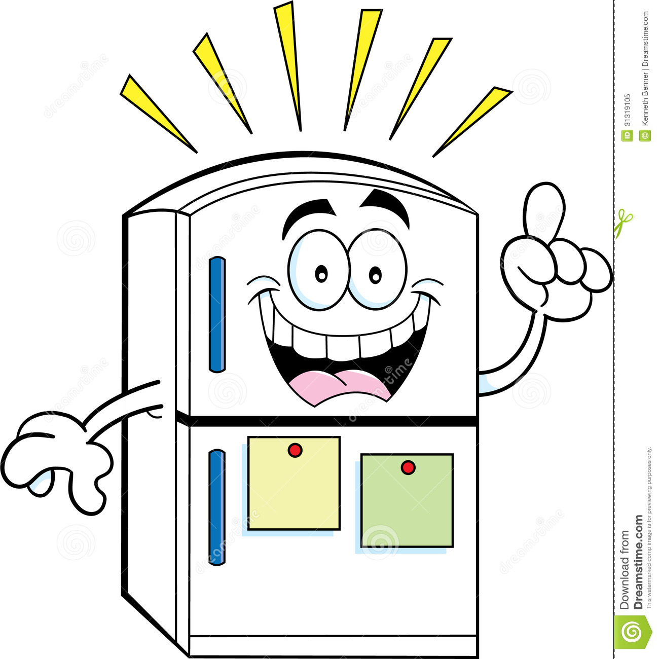 Cartoon Refrigerator Clipart | Free download on ClipArtMag