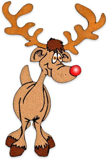350x518 Christmas Reindeer Christmas Clipart