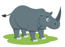 210x153 Free Rhino Clipart