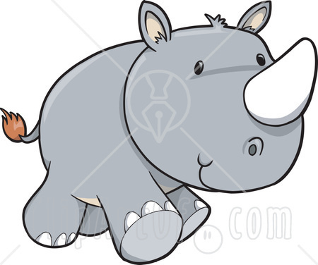 450x376 Jungle Clipart Rhino
