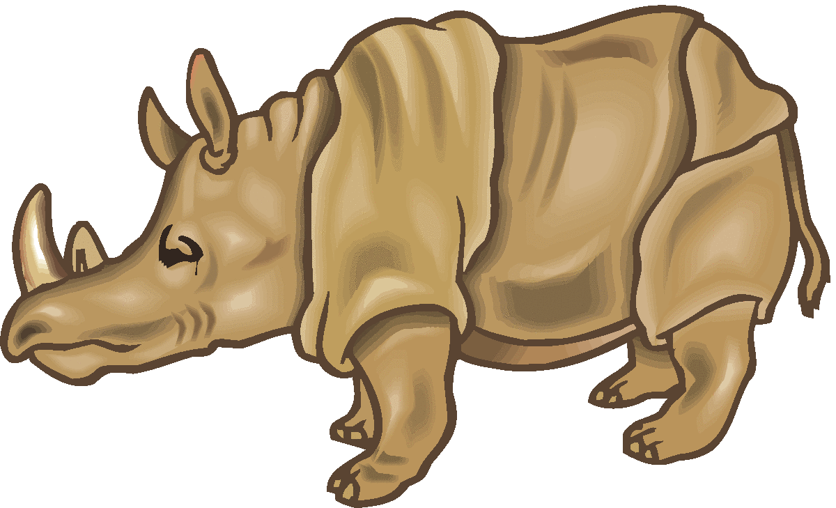 1200x729 Sad Rhino Clipart