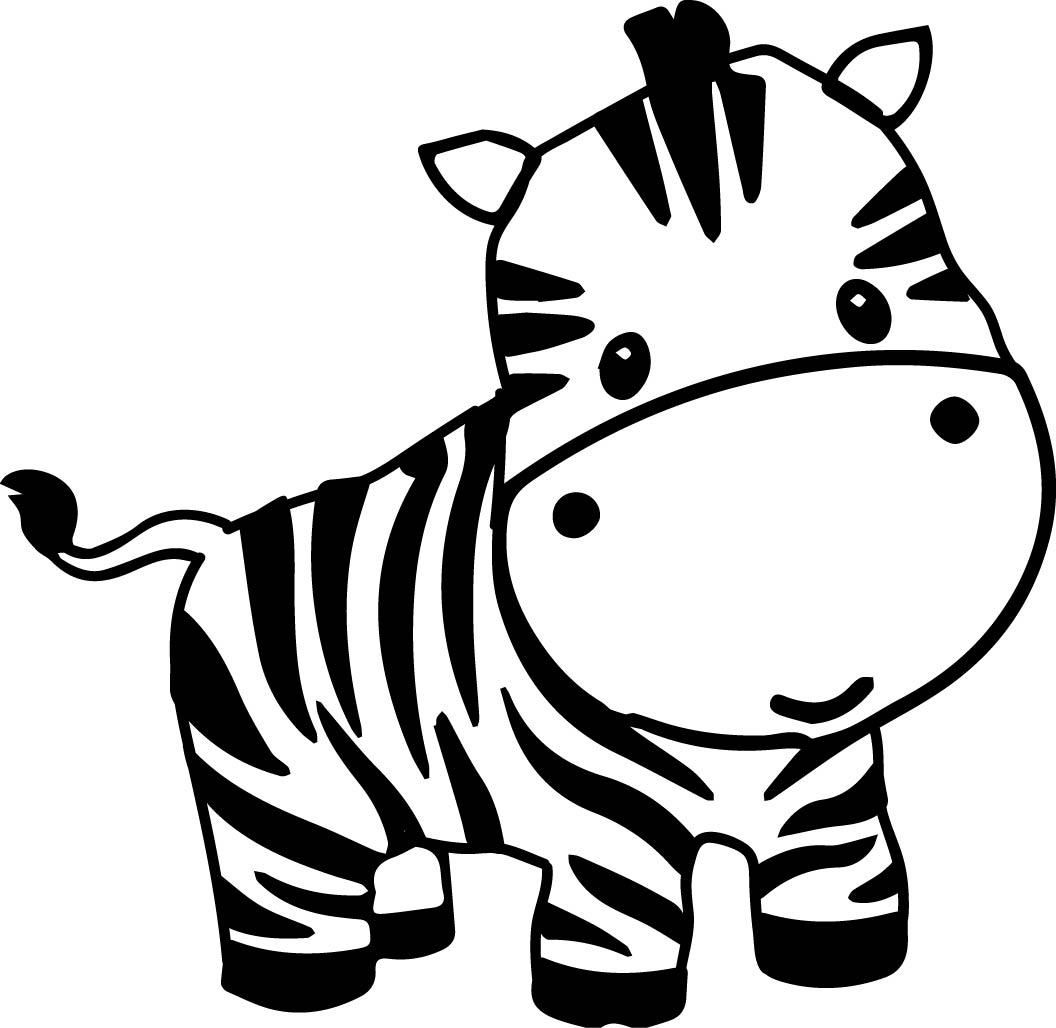 1056x1028 Top 10 Pages Clip Art Zebra Cute Cartoon Animal Images Clipart
