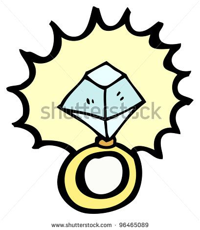 409x470 Engagement Ring Cartoon Picture 17 Engagement Rings